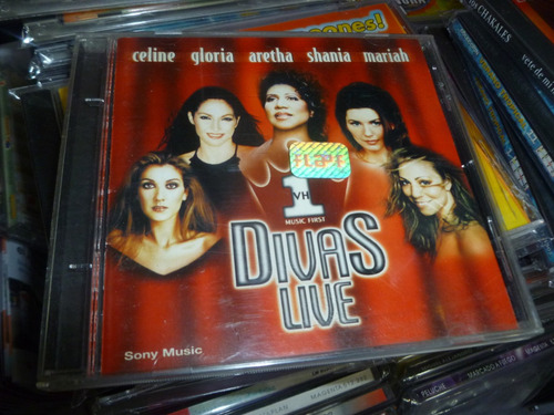 Divas Live - Cd - Celine -gloria - Aretha -shania - 721 - (Usado)