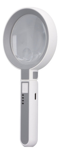 Lupa Led De 5 X 11 X 18, Recargable, 3 Brillos