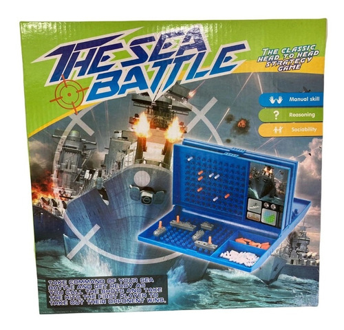 Juego De Mesa The Sea Battle Batalla