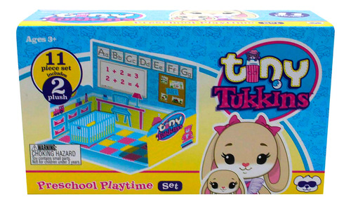 Set Salon De Clases Conejito Tiny Tukkins Peluche Ternurines