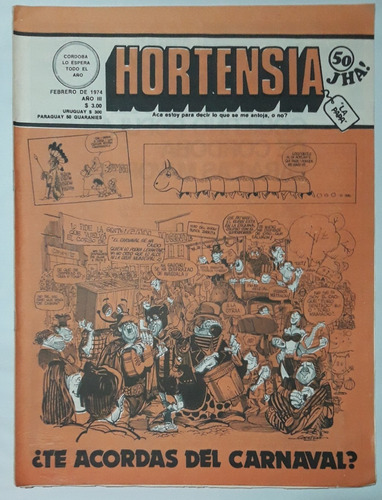 Revista Hortensia #50 Febrero 1974