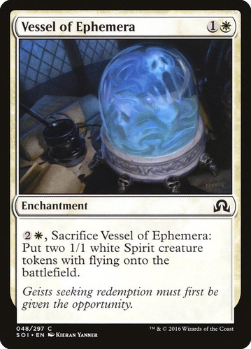 Mtg Vessel Of Ephemera X4 Playset Shadow Over Innistrad