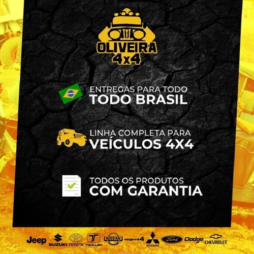 Imagem 4 de 4 de Jumelo Algema Alto Traseiro C/ Buchas Rural E F-75