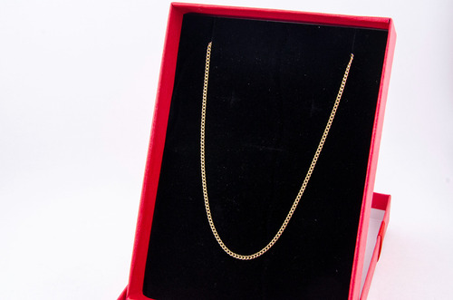 Colar Masculino Ouro 18k 750 Grumet 2.2 60 Cm Certificado