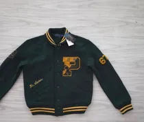 Comprar Chamarra Varsity De Lana Polo Ralph Lauren Tigers M Slim
