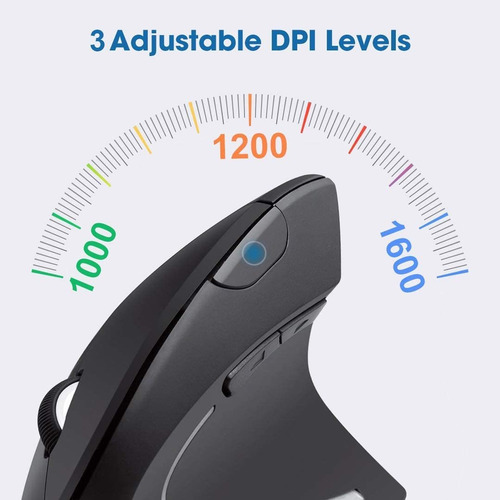 Recargable Raton Inalambrico G Usb Raton Ergonomico Er...
