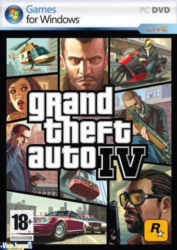 Imagen 1 de 2 de Grand Theft Auto Iv Pc Físico / 100% Original
