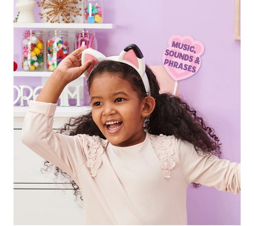 Imagen 3 de 6 de Gabby's Dollhouse Vincha Magical Musical Ears Luces Y Sonido