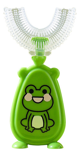 N Manual Para Niños, Con Forma De U, Cerdas Suaves, Transpar