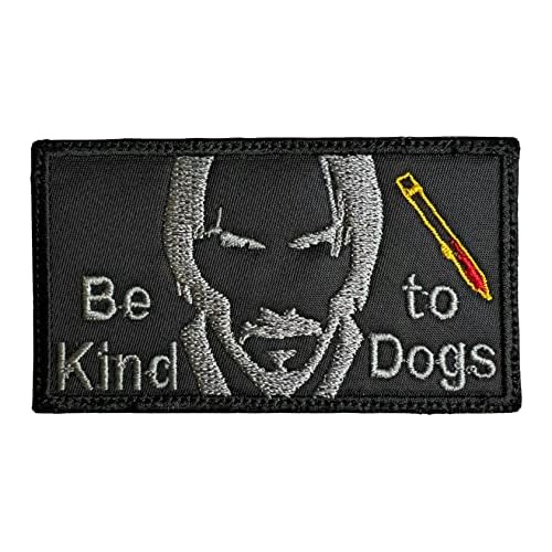 Parche Wick Be Kind To Dogs. Parche Bordado De Moral Mi...