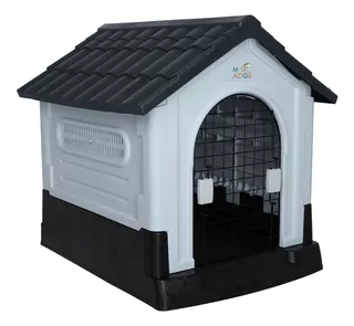 Casa De Perro Térmica Con Puerta Métalica Razas Medianas