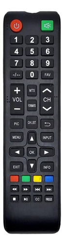 Controle Remoto Compatível Tv Multilaser Tl022/tl016 - 9159