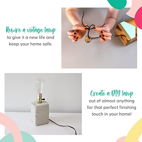 Cable De Lámpara Negro «i Like That Lamp» De 8 Pies, Recubie