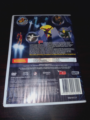 Spiderman ,el Hombre Araña En Dvd Original!! (Usado)