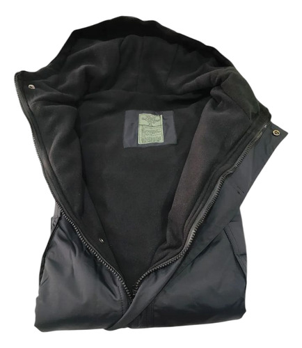 Campera Gorotex Táctica Unisex Negra