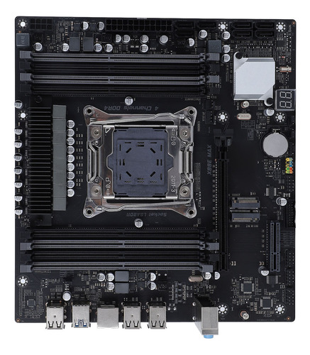 Placa Base Para Videojuegos X99e Ddr4 Lga 2011 Nvme M.2 Usb3