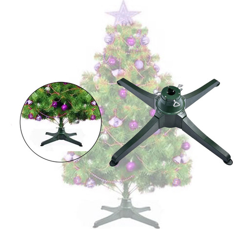 Zz Base Giratoria Para Árbol De Navidad 360 Grados