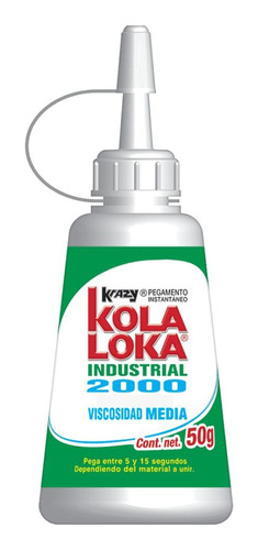 Pegamento Industrial Kola Loka Kli2000 50g Viscosidad Media