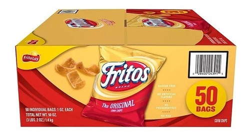 Fritos Americanos (caja De 50 Pzas) (importados
