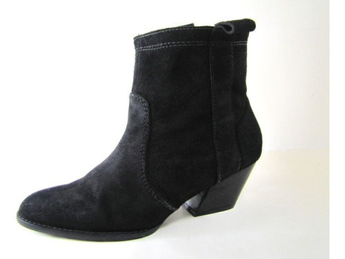 Botas Zapatos Milano Bags Cuero Volteado Talla 38 