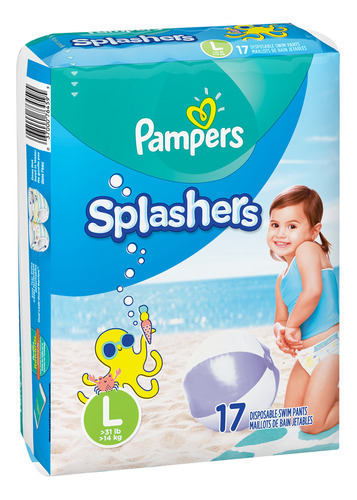 Panales De Natacion Talla 5 ( 31 Libras)  Pampers Splashers