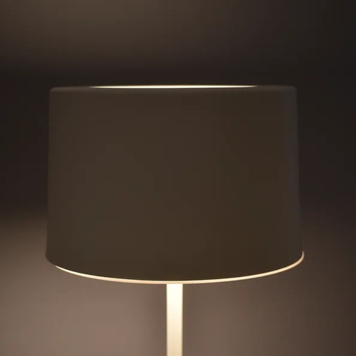 Imagen 7 de 7 de Lampara De Pie Hihat Mediana Blanco Imdi 3 Led Incluidos