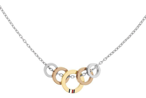 Imagen 3 de 3 de Collar Tommy Hilfiger Dama Color Plateado 2780308 - S007