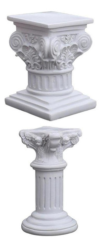 Pilar Romano Estatua Pedestal Candelero Stand Escultura