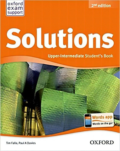 Solutions Upper-interm Sb 2ed, De Paul A Davies Tim Falla. Editora Oxford Em Inglês