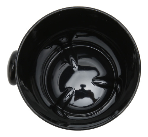 Caneca De Barbear, Sabonete De Barbear, Plástico Preto, Gran