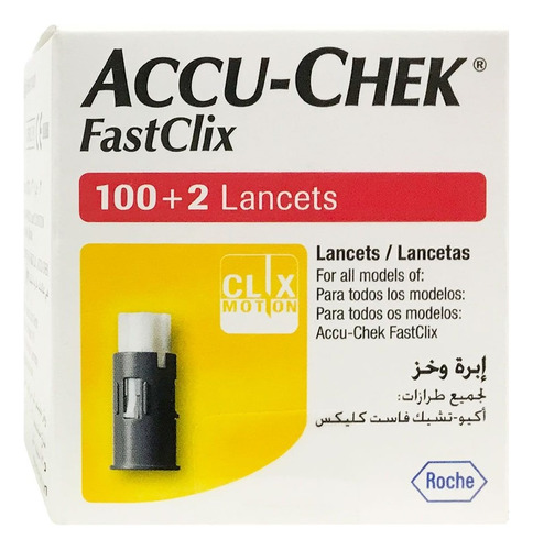 Accu Chek Fastclix Lancetas X 100 2 Blanco (Usado)