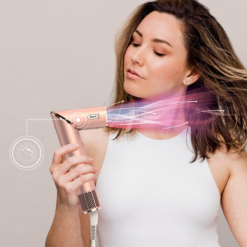 Shark Flexstyle Multiestilizador De Cabello - Hd432pk Rosa Claro