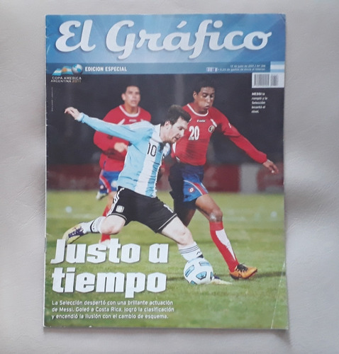 Revista El Grafico Justo A Tiempo Julio 2011 N° 316