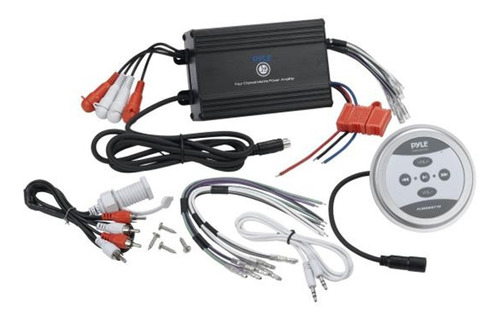 Amplificador De 1200 Watt 4 Canales Resistente Al Agua