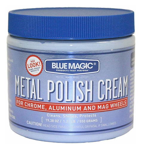 Blue Magic 500-06 Metal Polish Cream - 19 3/8
