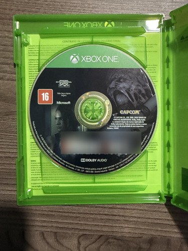 Jogo Midia Fisica Resident Evil 3 Remake Para Xbox One (Usado)