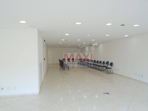Sala Comercial 180 M², 2 Banheiros, Ar Condicionado, Vila Campesina, Osasco. - Sa0023