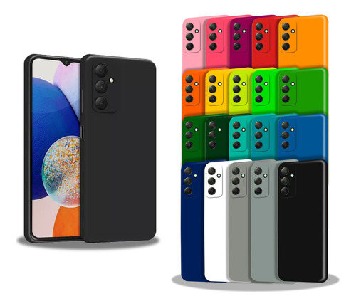 Capa Capinha Case De Proteção Aveludada Para Samsung A14 5g