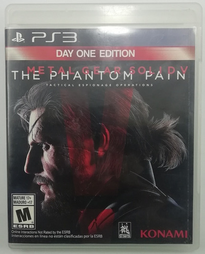 Ps3 Metal Gear Solid The Phantom Pain $449 Used Mikegamesmx