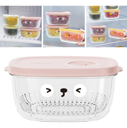 Organizador De Refrigerador Contenedor De Conejo