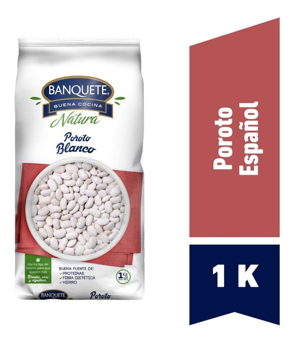 Porotos Blancos Banquete 1 Kg