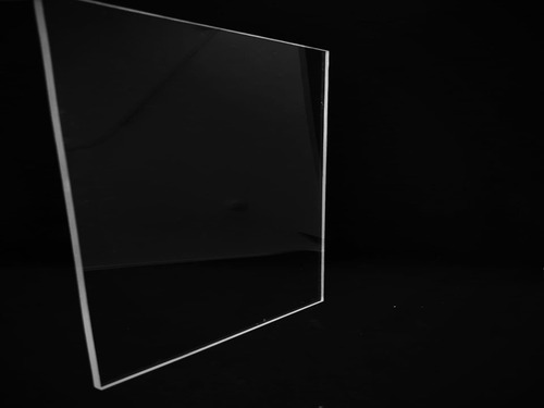 Placa De Acrílico Transparente Medidas 3mm Espessura Cor Cristal