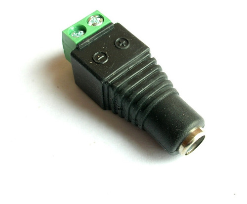 50 Pzs Adaptador Dc 2.1 Mm Jack Hembra Terminal Tornillos
