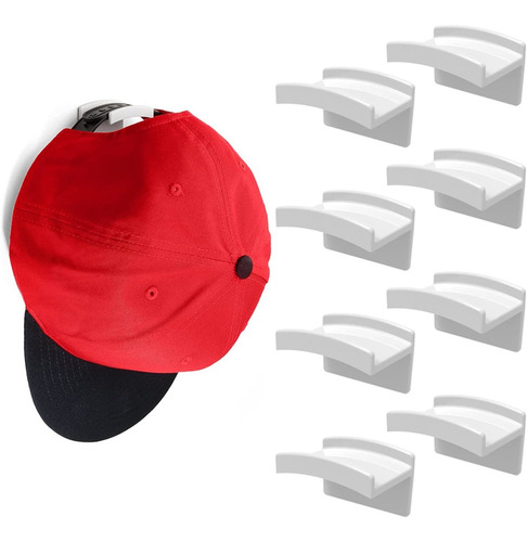 Ganchos Adhesivos Para Sombreros De Pared (paquete De 8)
