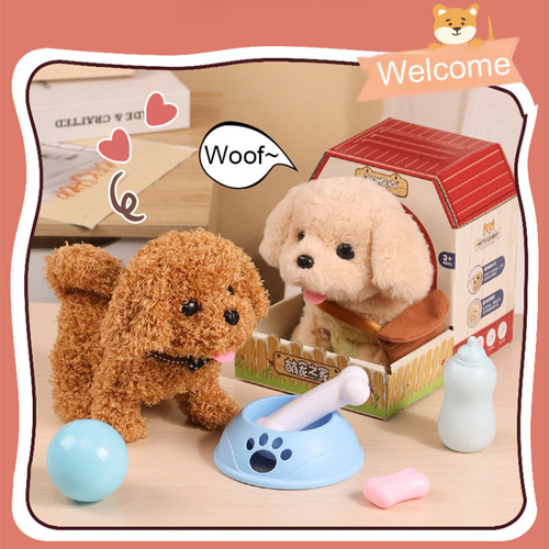 Puppy Toys Plush It's A Tail, Delicada Y Densa, Divertida