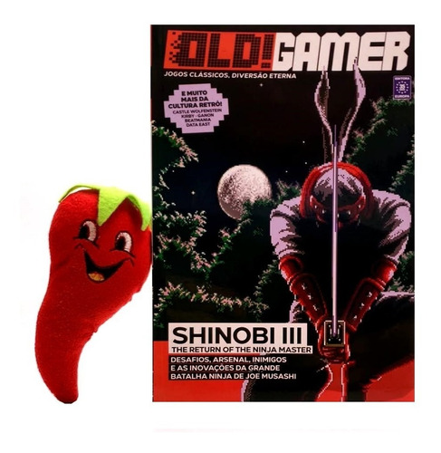 Livro Old!gamer - Volume 6: Shinobi Iii (loja Do Zé)