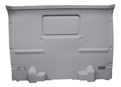 Parede Traseira Grande Vinil Cinza S5 Para Scania Gr Serie 5