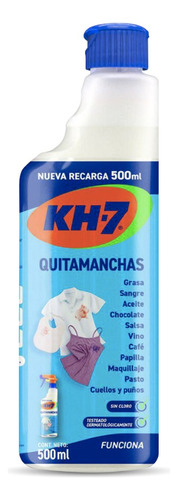 Kh-7 Quitamanchas Recarga Botella 500 Cc