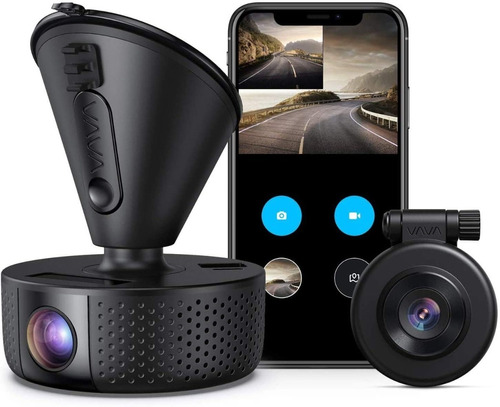 Camara Tablero Para Carro Camioneta Wifi Grabacion Continua 