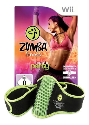 Zumba Fitness Join The Party Wii Wiiu Juego Usa + Accesorio